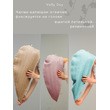 Капюшон-чалма для сушки волос комплект (3 шт)