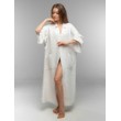 Халат-кимоно женский (белый) рис.7