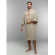 Халат Кимоно мужской бежевый рис.3