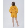 Костюм с шортами и кроп-худи (желтый) рис.8
