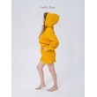 Костюм с шортами и кроп-худи (желтый) рис.5