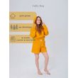 Костюм с шортами и кроп-худи (желтый) рис.2