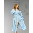Халат-кимоно женский (голубой) рис.1