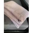 Вязаный плед прямоугольный (пыльная роза) рис.3